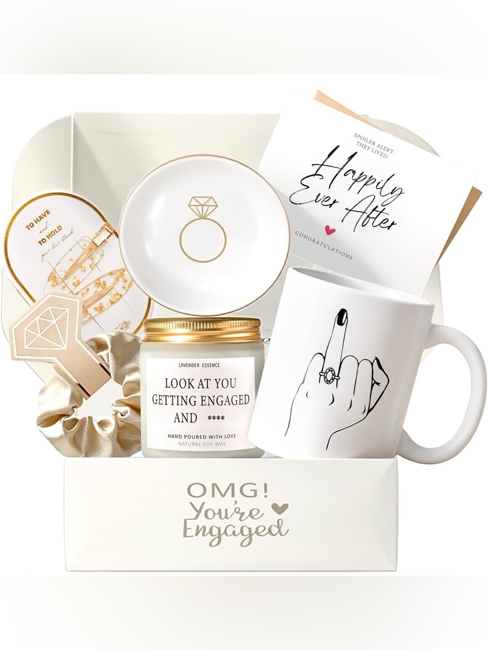 Engagement Gifts for Couples, Gift for Newly Engaged Couples